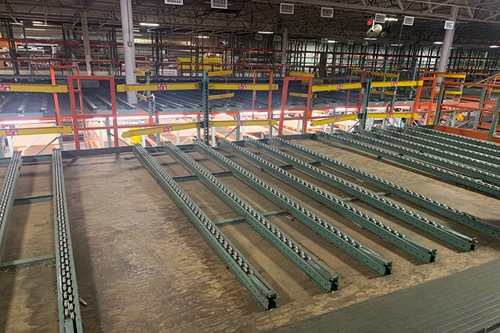 Floor Mounted Pallet Flow